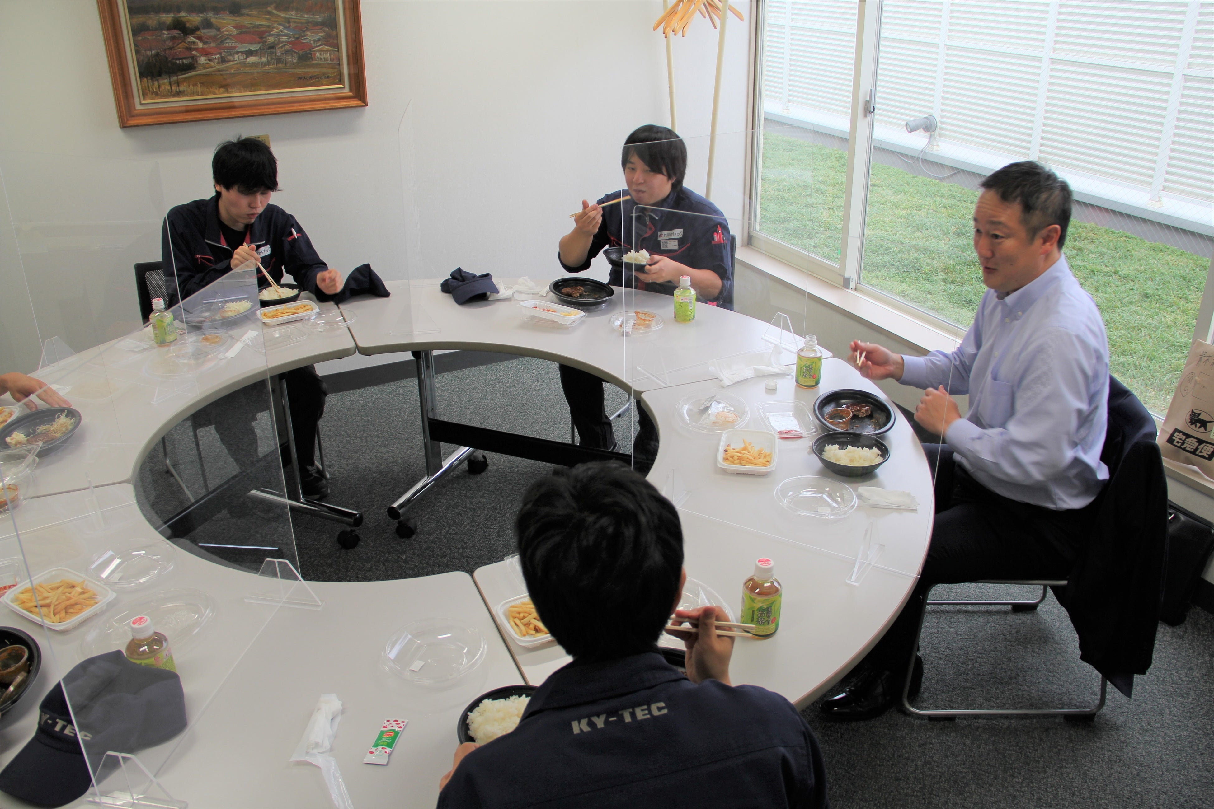 神奈川技術センターでのランチ②
