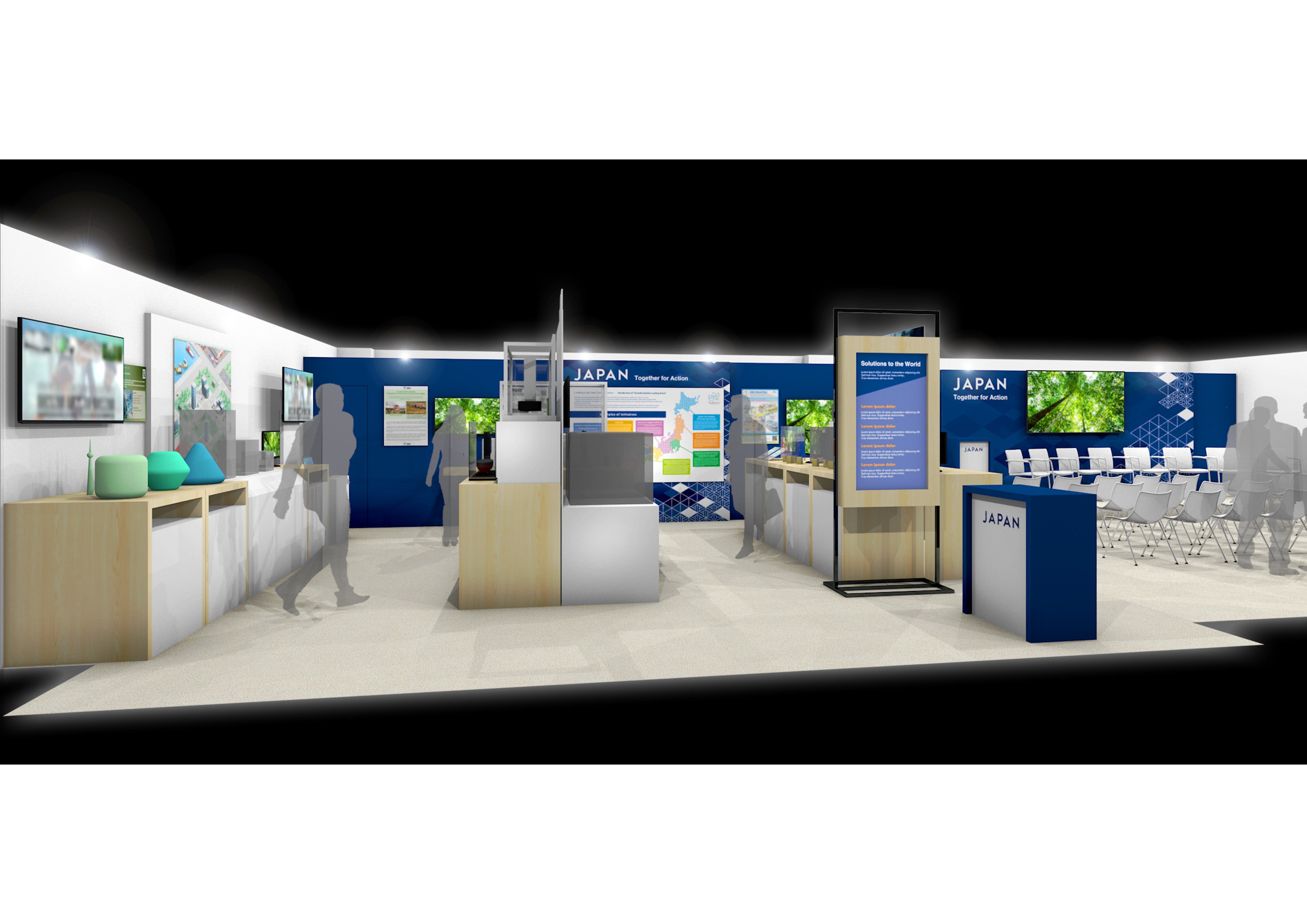 図4　ジャパンパビリオンブースイメージ