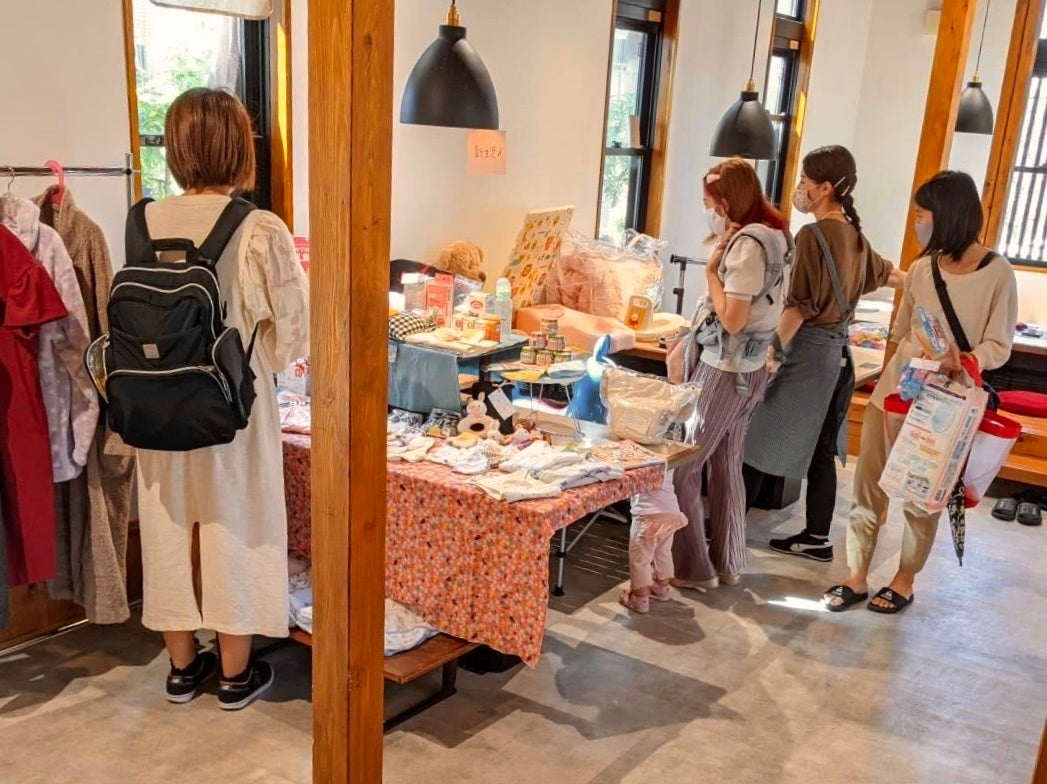 ベビー用品交換会の様子１