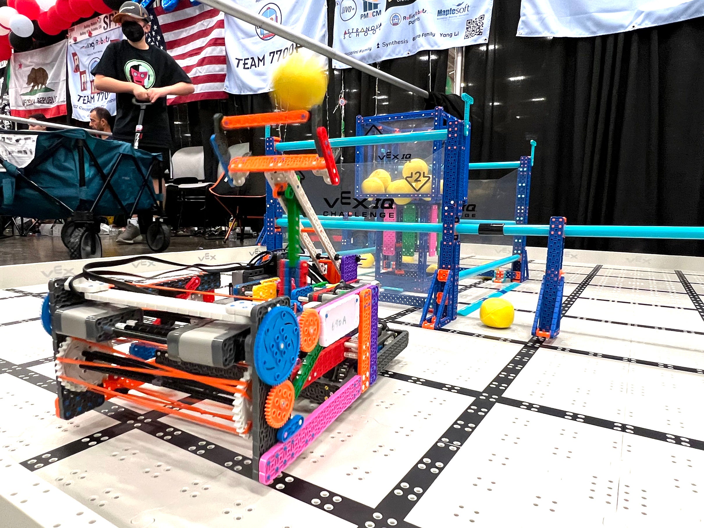 世界大会に出場したロボット