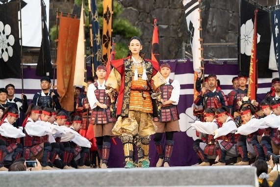 女武者の舞に続いて登場する信玄公