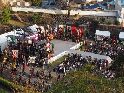 初めて設置された花道