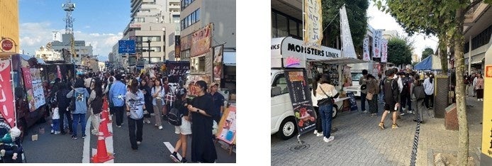 キッチンカーゾーン・かすがも～るグルメストリート