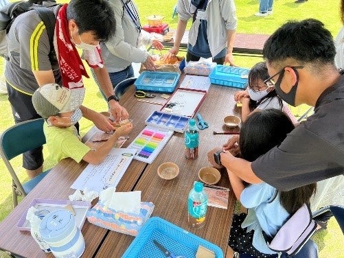 子ども向け体験の様子