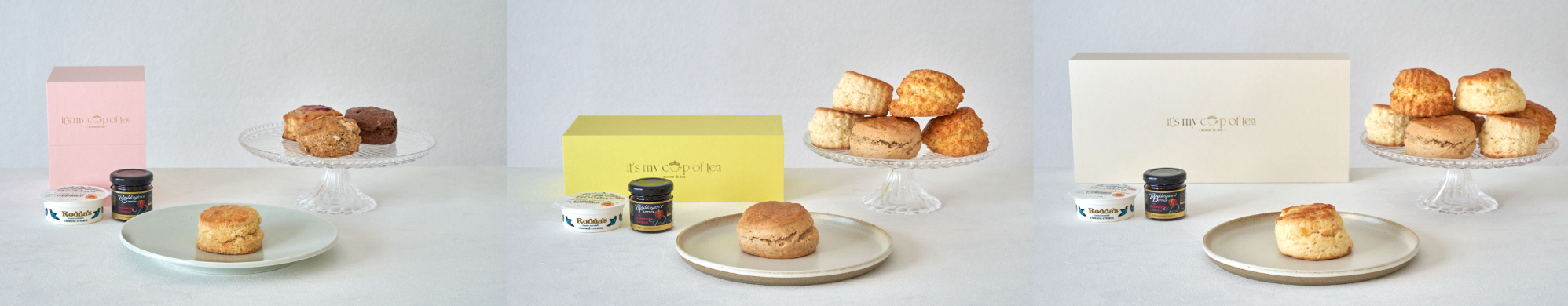 左から＞4個入り、6個入り、8個入り