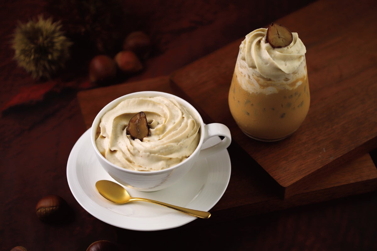 和栗のロイヤルミルクティ