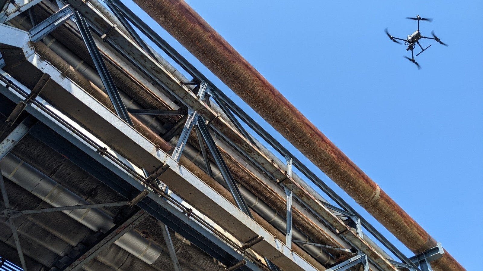 センシンロボティクスのドローン点検ソリューション(プラント点検)