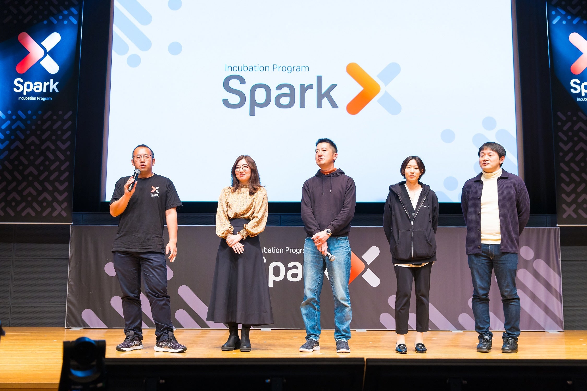 “Spark X 2022”受賞3チームメンバー