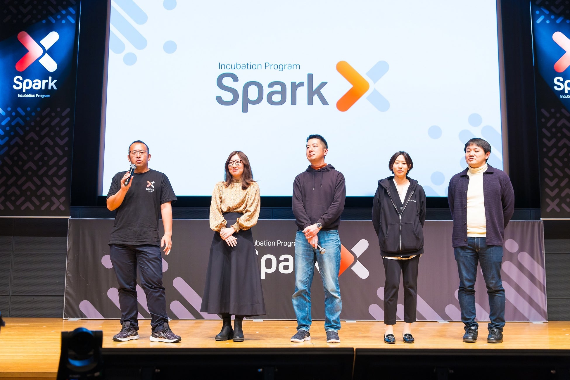 “Spark X 2022”受賞3チームメンバー