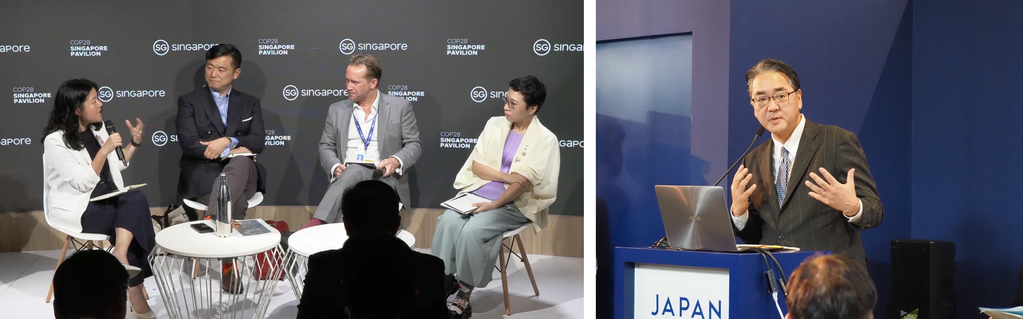 各イベントでの登壇の様子