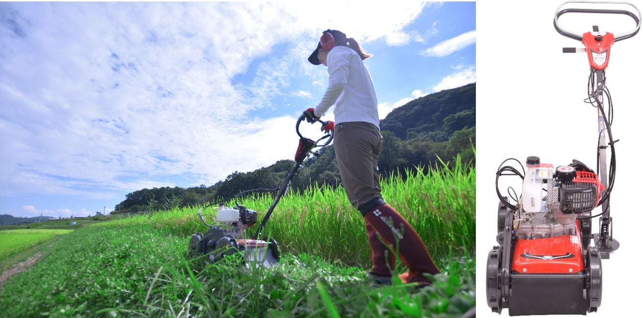 ハンドル1つで上下左右の簡単操作が可能 コメリより 自走草刈機 速刈り君 が登場 レバーを引いて歩くだけでプロの仕上がり 株式会社コメリのプレスリリース ハンドル1つで上下左右の簡単操作が可能 コメリより 自走草刈機 速刈り君 が登場 レバーを引いて歩くだけでプロの仕上がり 株式会社コメリのプレスリリース