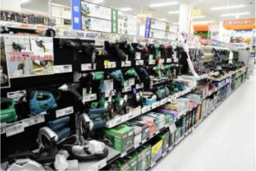 電動工具売場