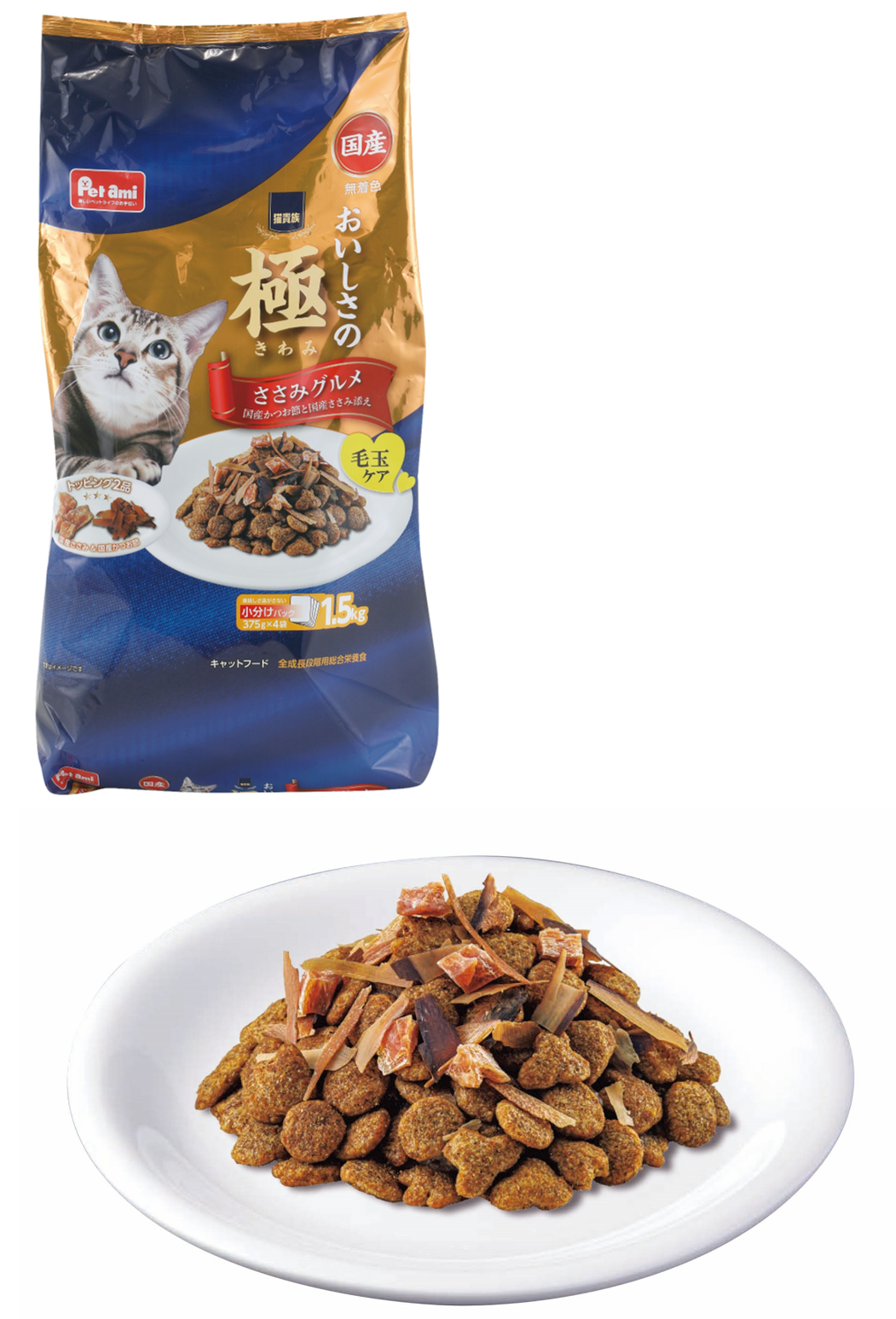 Pet ami 24kg分（12kg×2 ）猫貴族 成猫用 国産おさかな入お