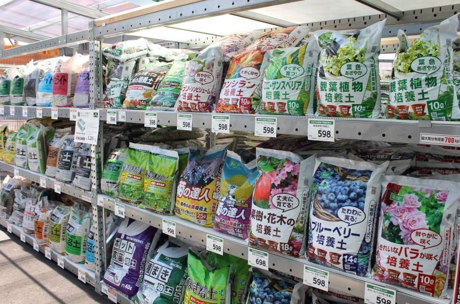 園芸用土売場