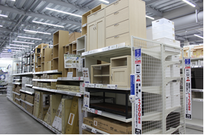 インテリア用品売場