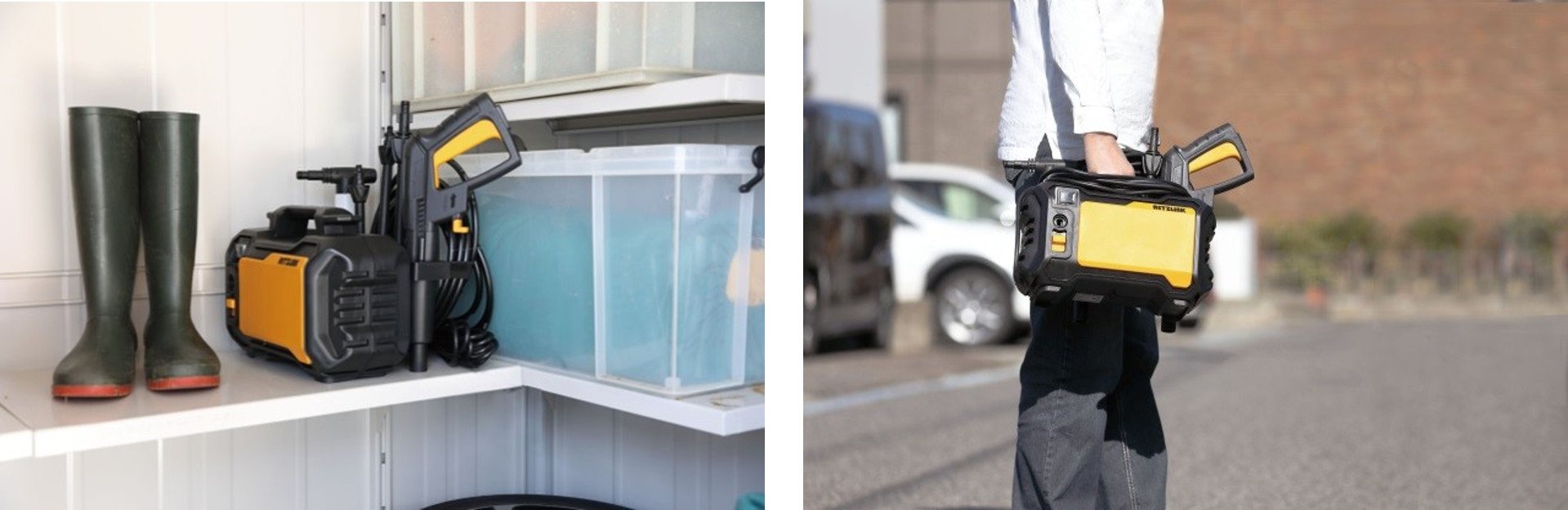 常用吐出圧力7MPaの高圧洗浄機が1万円以下で買える！コンパクトだから