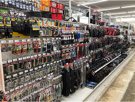 測量用品売り場