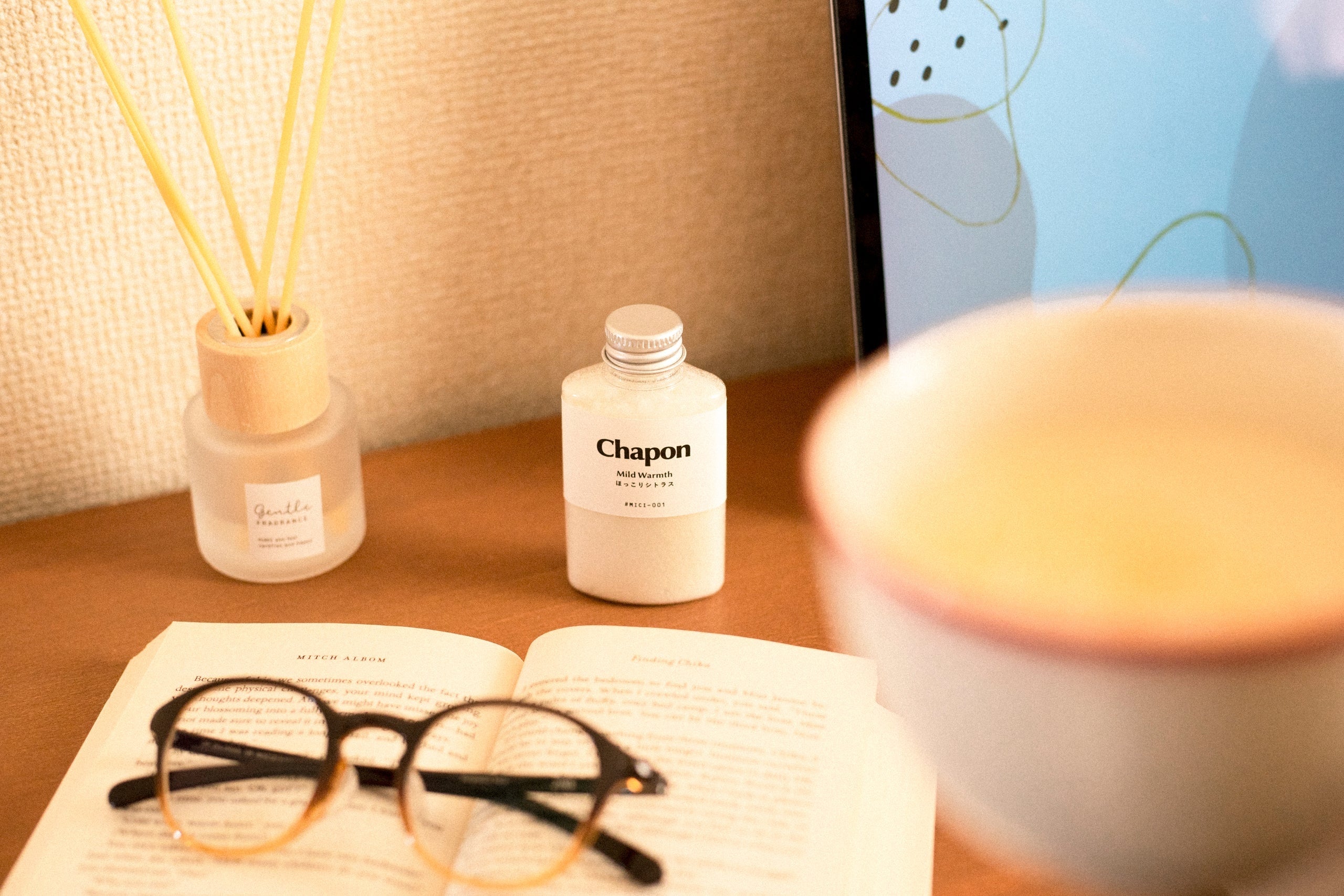 ほっこりシトラス - Mild Warmth 天然アロマバスソルト入浴剤「Chapon（チャポン）」