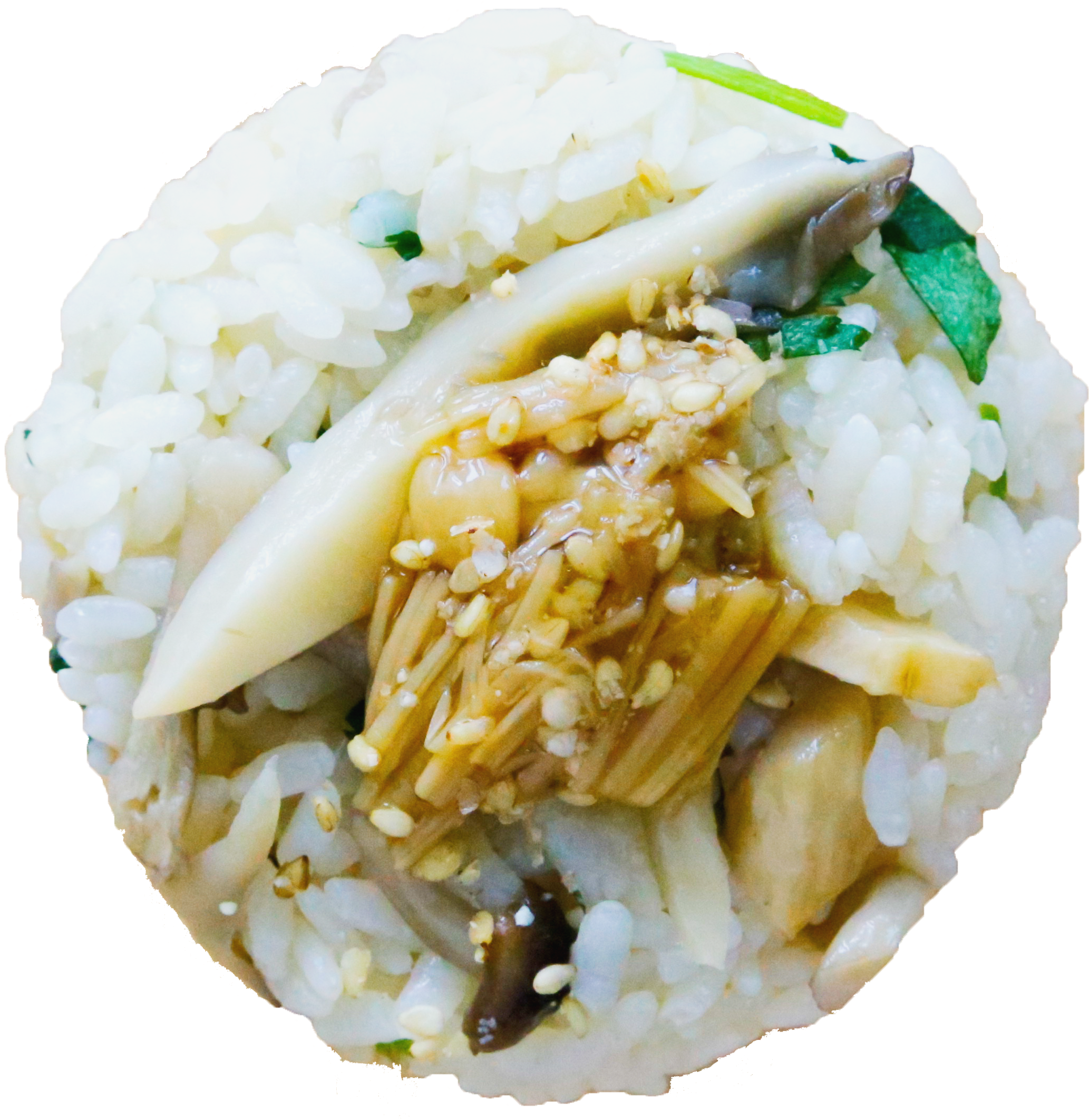 「生姜香る　きのこの炊き込みご飯」（税込200円）