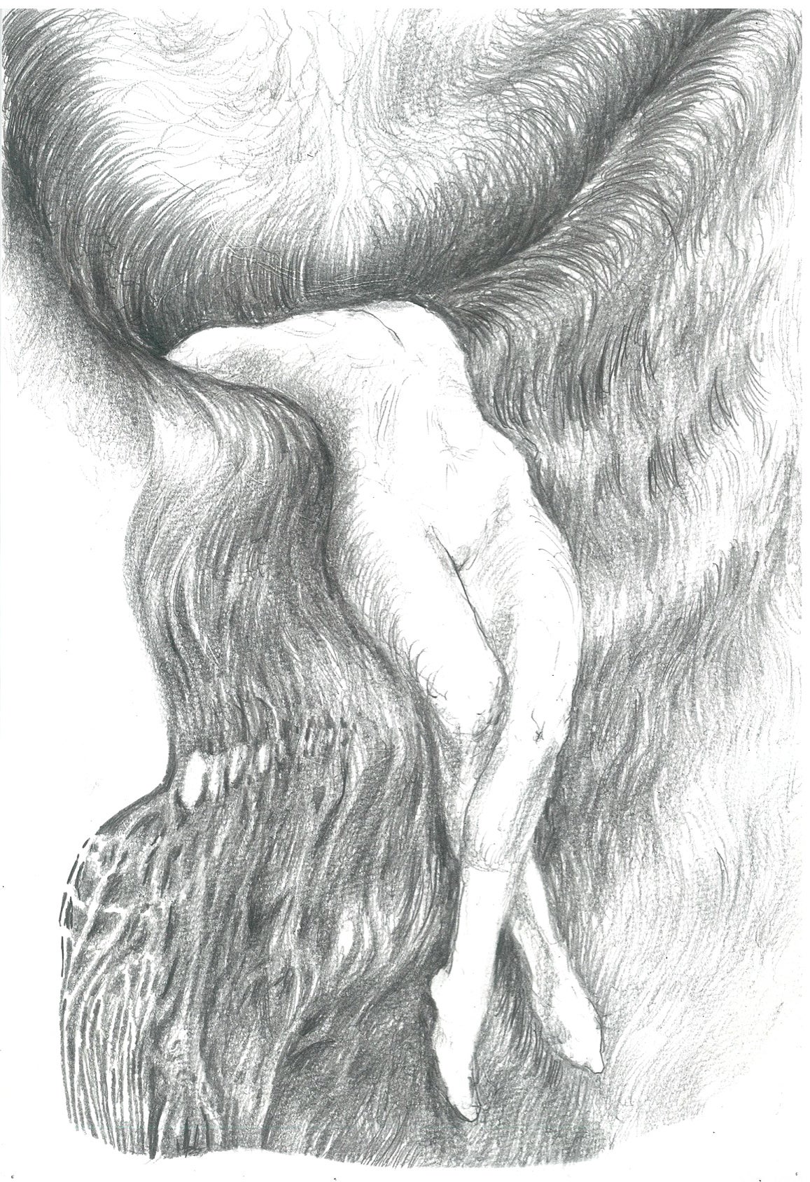 drawing by Saburo Teshigawara