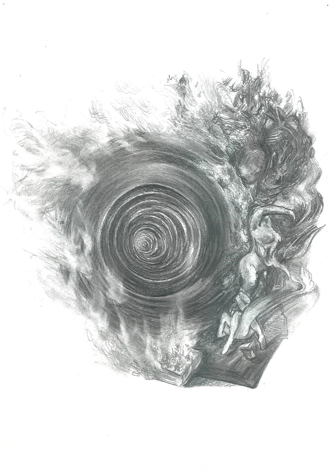 drawing by Saburo Teshigawara