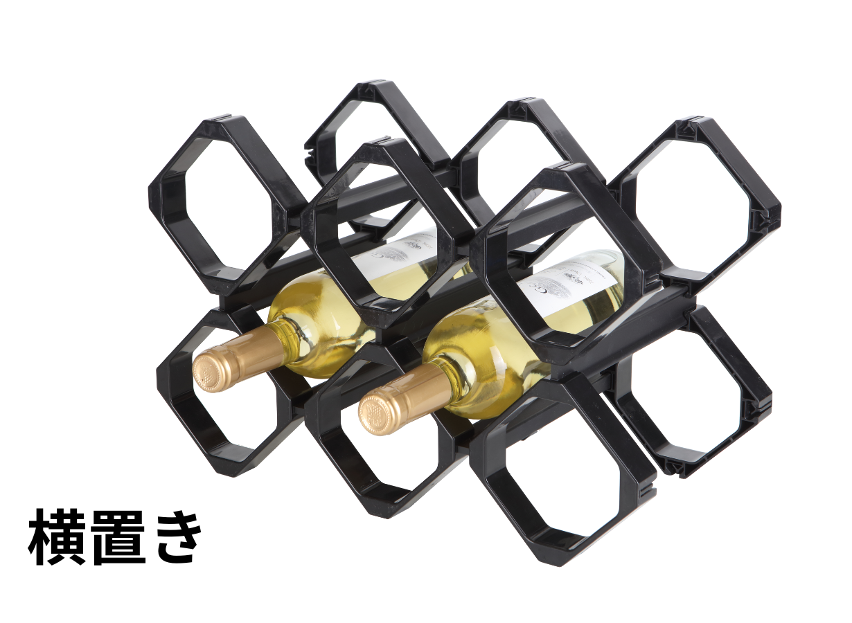 ワイン付きます★オブジェにも素敵〜な【ワインラック】横置き、縦置きが可能★美品〜 ワイン付きます☆オブジェにも素敵〜な【ワインラック】横置き、縦置き
