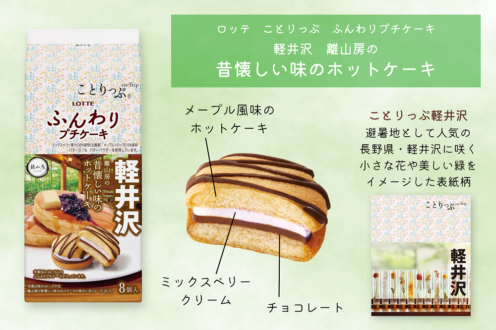 ＜「ふんわりプチケーキ」解説＞