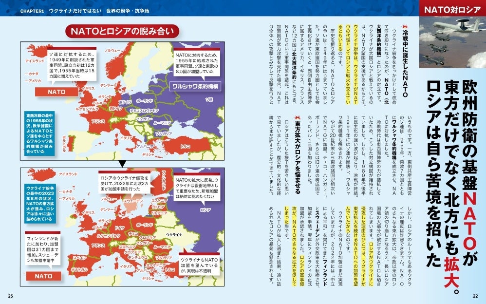 ＜NATO対ロシア＞