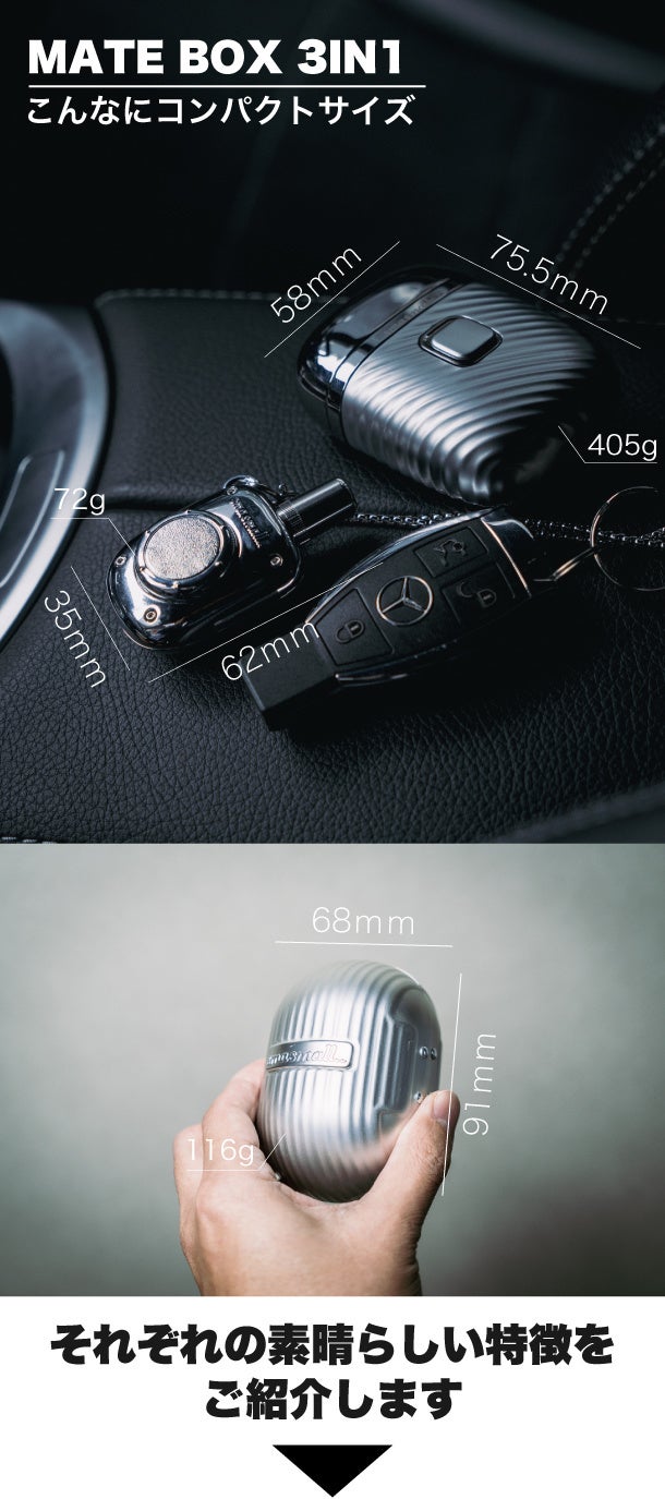 超小型で持ち運びに困らない