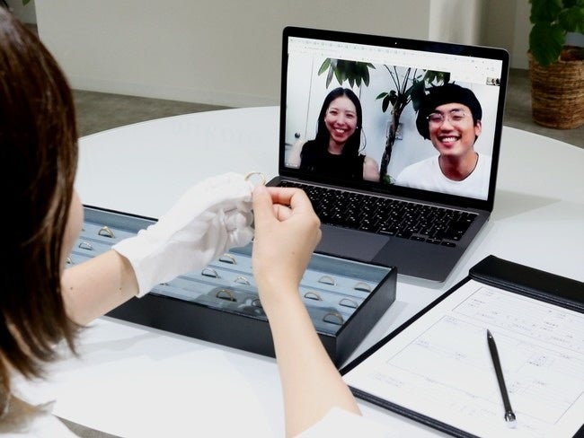 ビデオ通話を活用したおうちでオーダーメイド