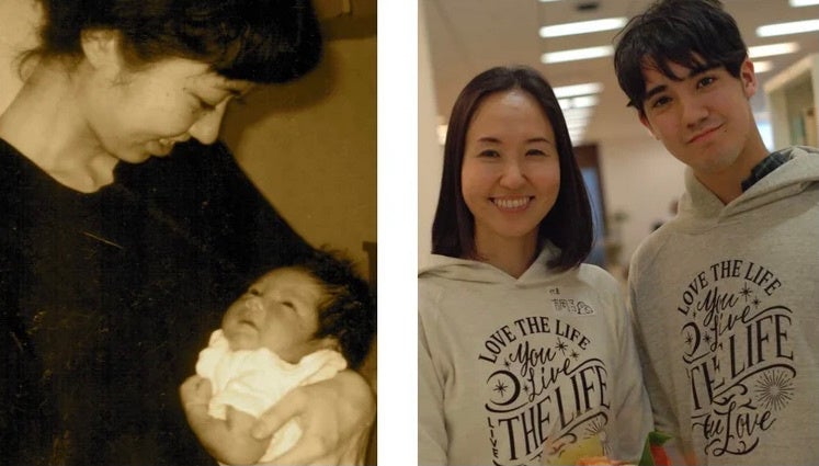 赤ちゃんだった息子も25歳に