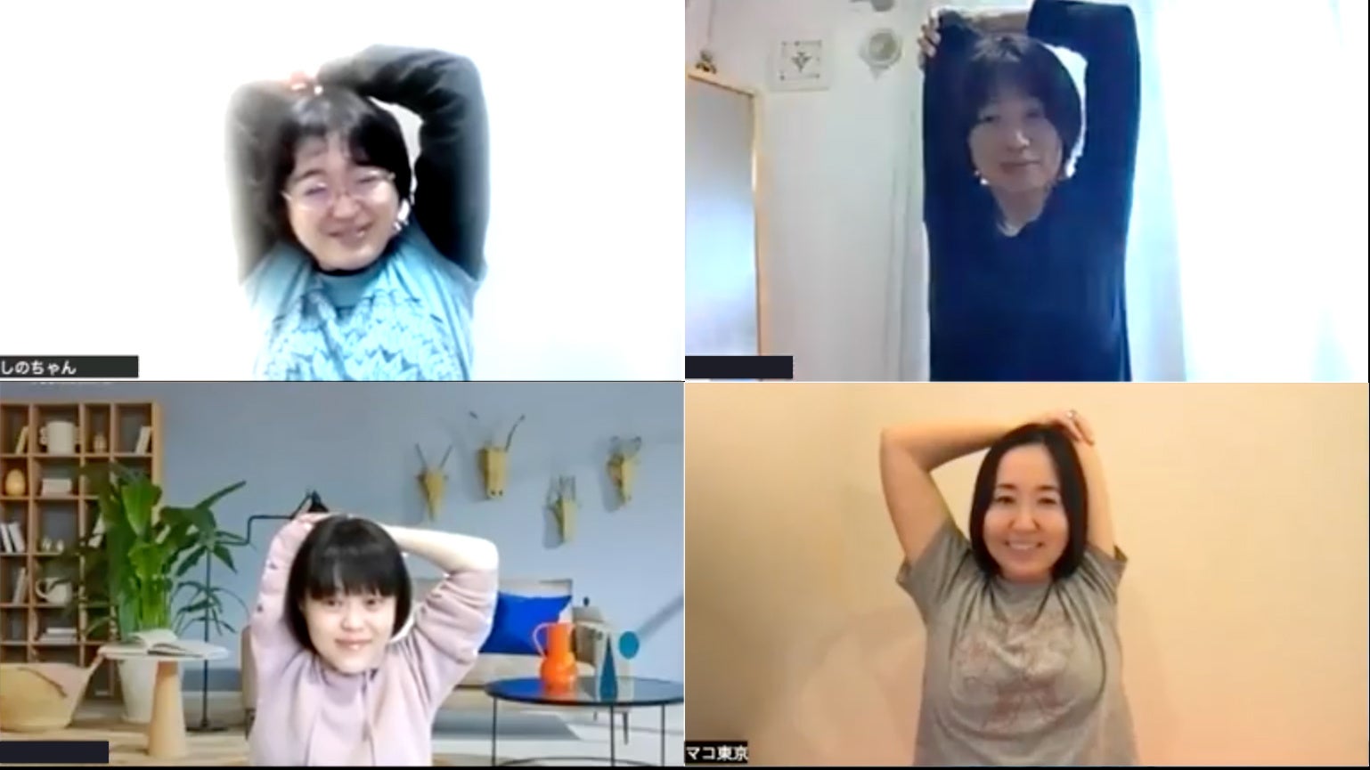 シングルマザーズシスターフッドでのセルフケア講座の様子