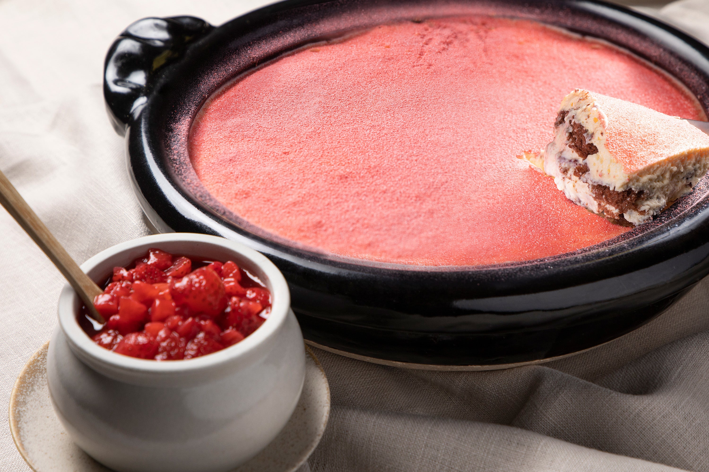いちごの土鍋ティラミス