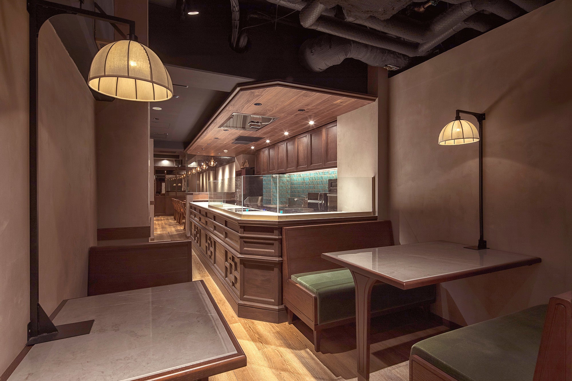 『喫茶 パステト produced by 猿田彦珈琲』店内