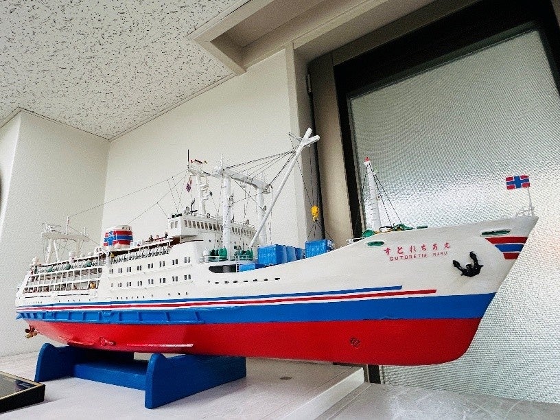 名船『すとれちあ丸』の1/100スケール模型を期間限定で展示します
