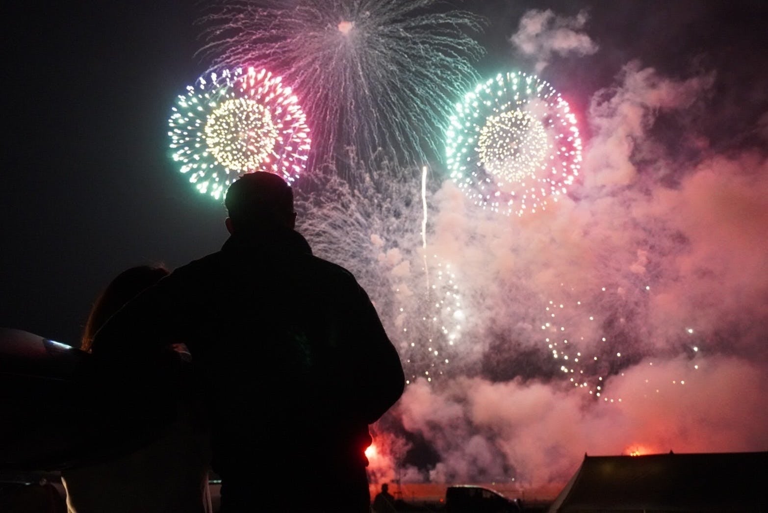 花火が彩るメッセージ