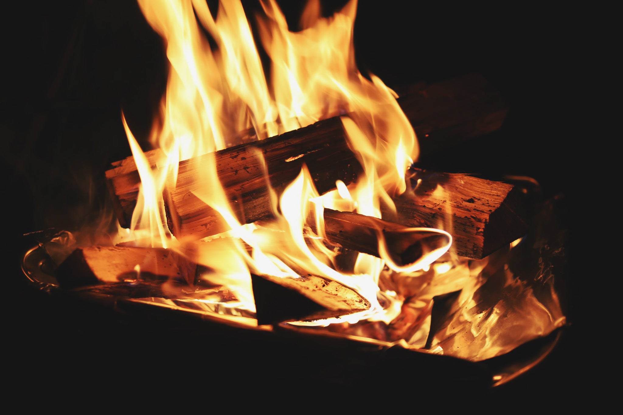 デイキャンプ×花火