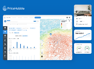 ▲PriceHubbleが 提供するプロダクト （プライスマップ）