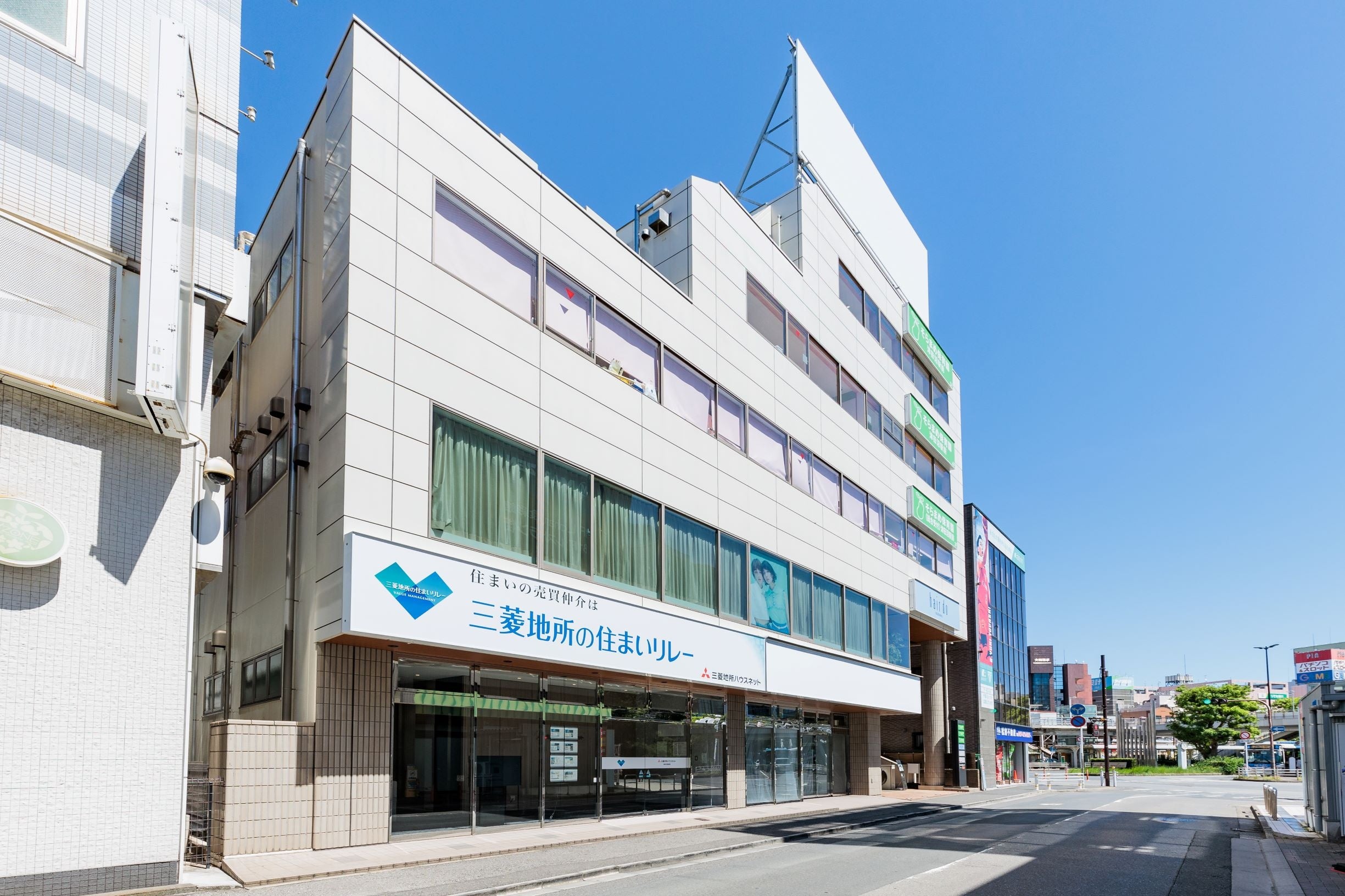 ▲『津田沼営業所』のあるアーバンビル外観