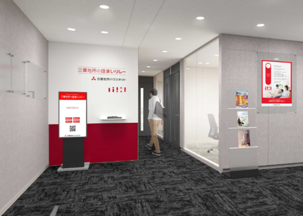 ▲『千里中央営業所』受付イメージ