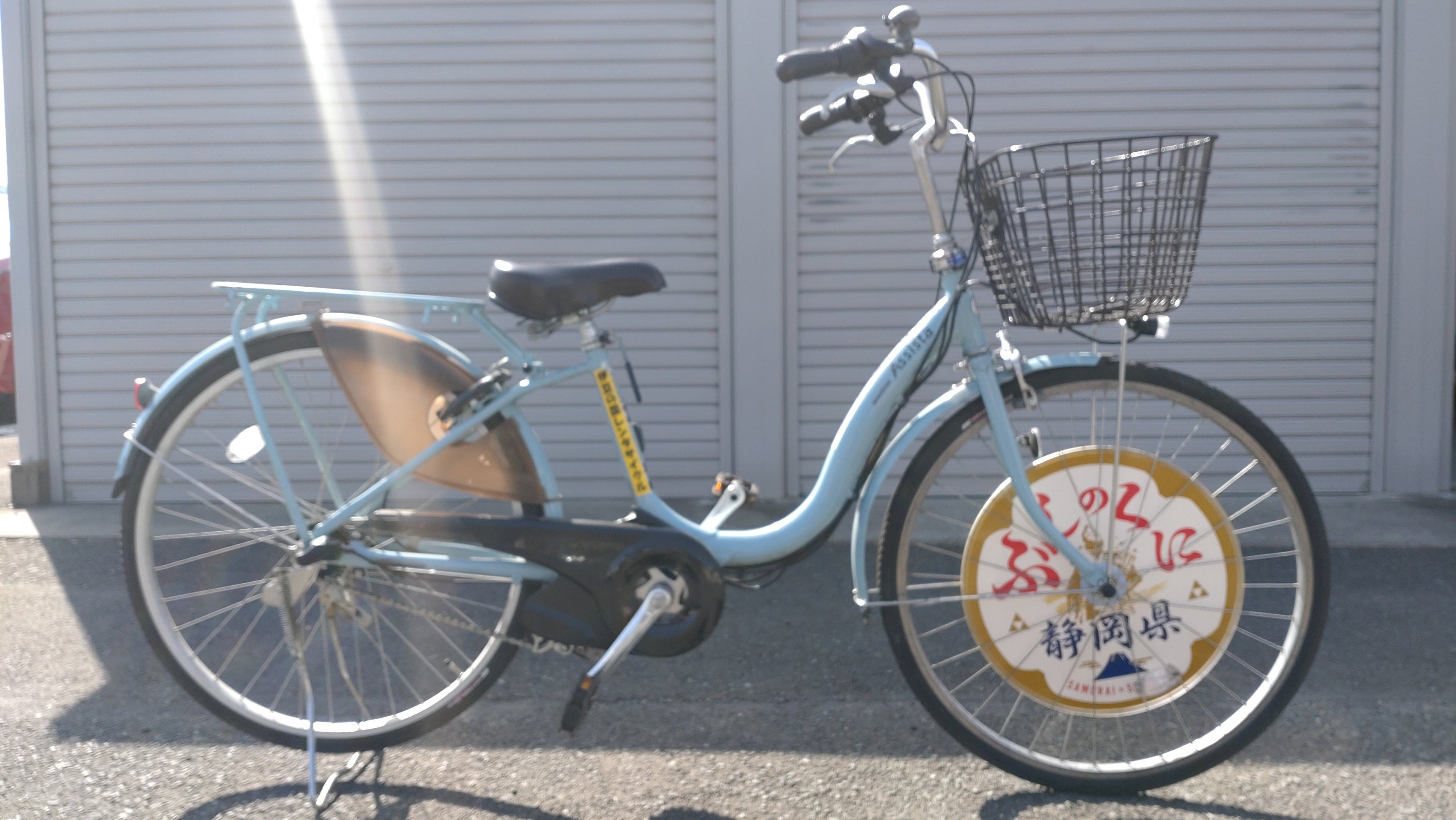 ラッピング自転車