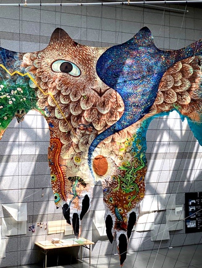 《高松 皮トンビ》（部分）　2022年