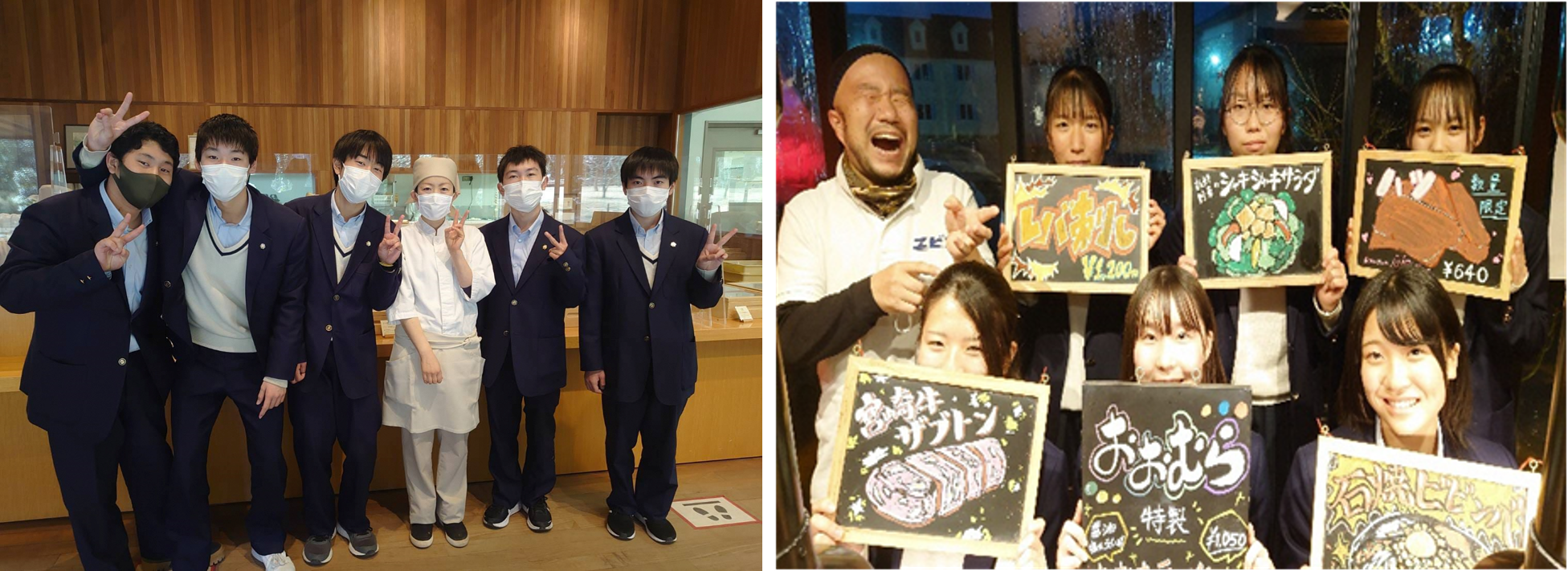 取材先では、お店の方からお話を伺い店舗や商品についての知識を深めます。