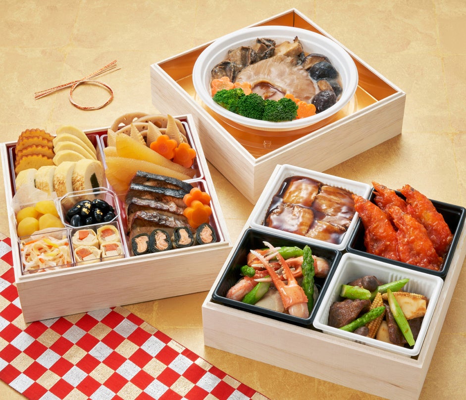 <数量限定>チャイナ梅の花の「和中おせち」ご予約受付中!フカヒレなどの中華と、湯葉や豆腐を使った和食が楽しめる人気おせち