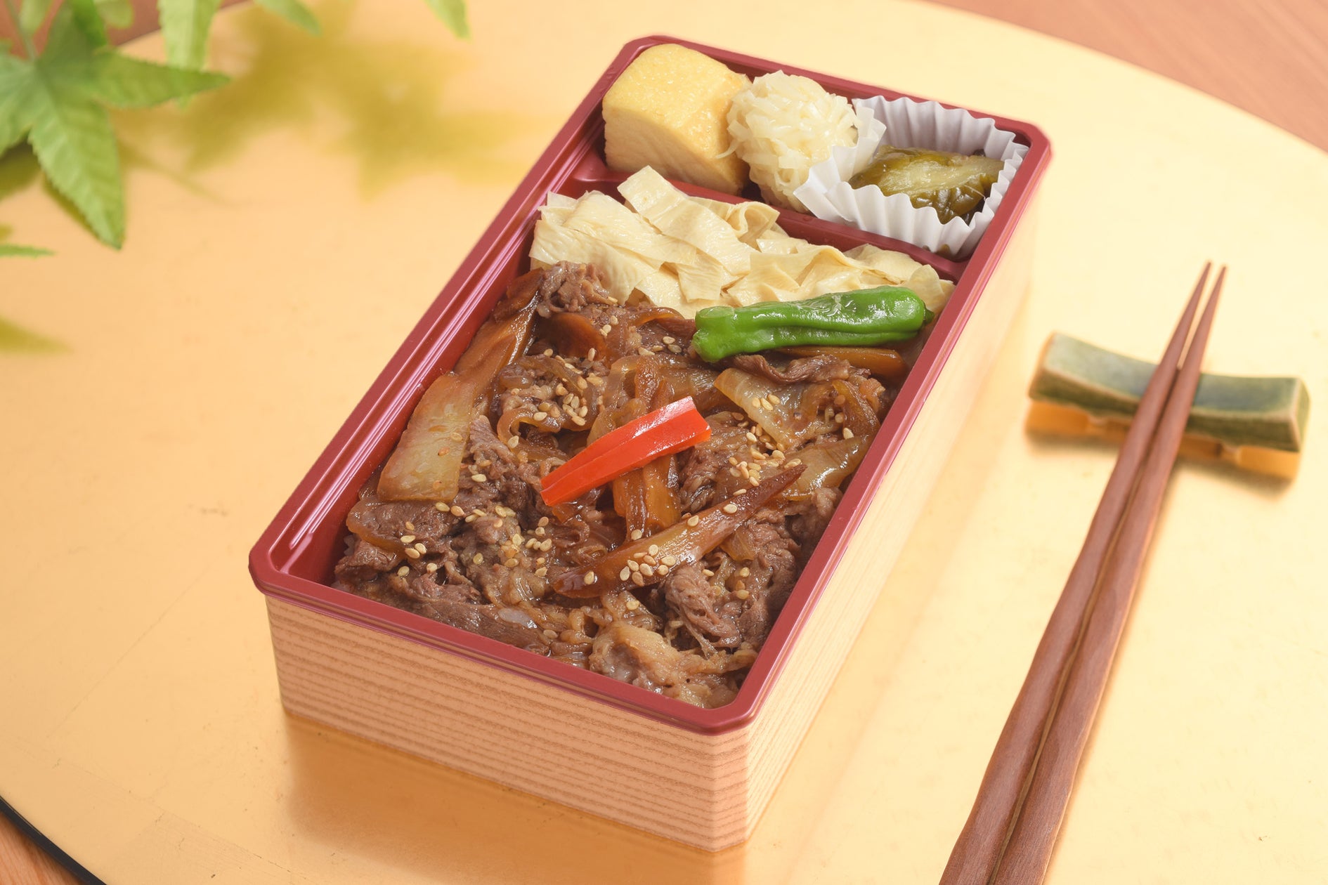 【梅の花テイクアウトショップ】いい肉の日に!湯葉入りの黒毛和牛牛めし販売!