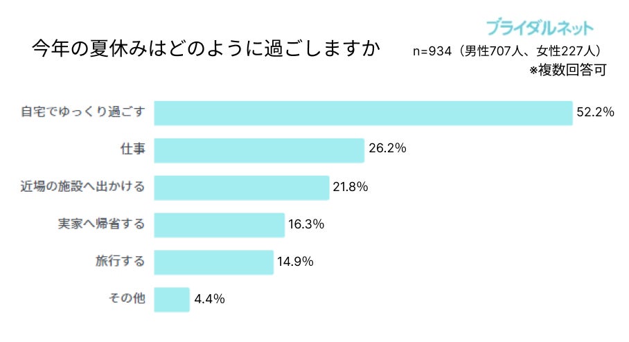 今年の夏休みはどのように過ごしますか？