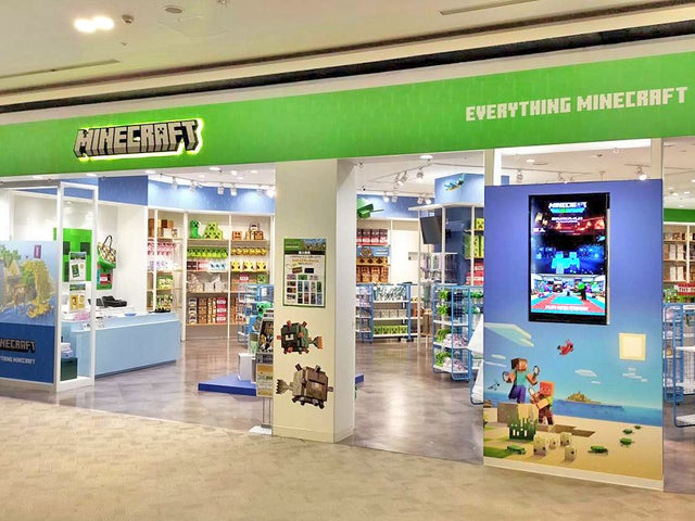 Minecraft Store Japan 「MINECRAFT」(マインクラフト)オフィシャルショップが全国各地にて続々OPEN! | 株式会社GRANUPのプレスリリース