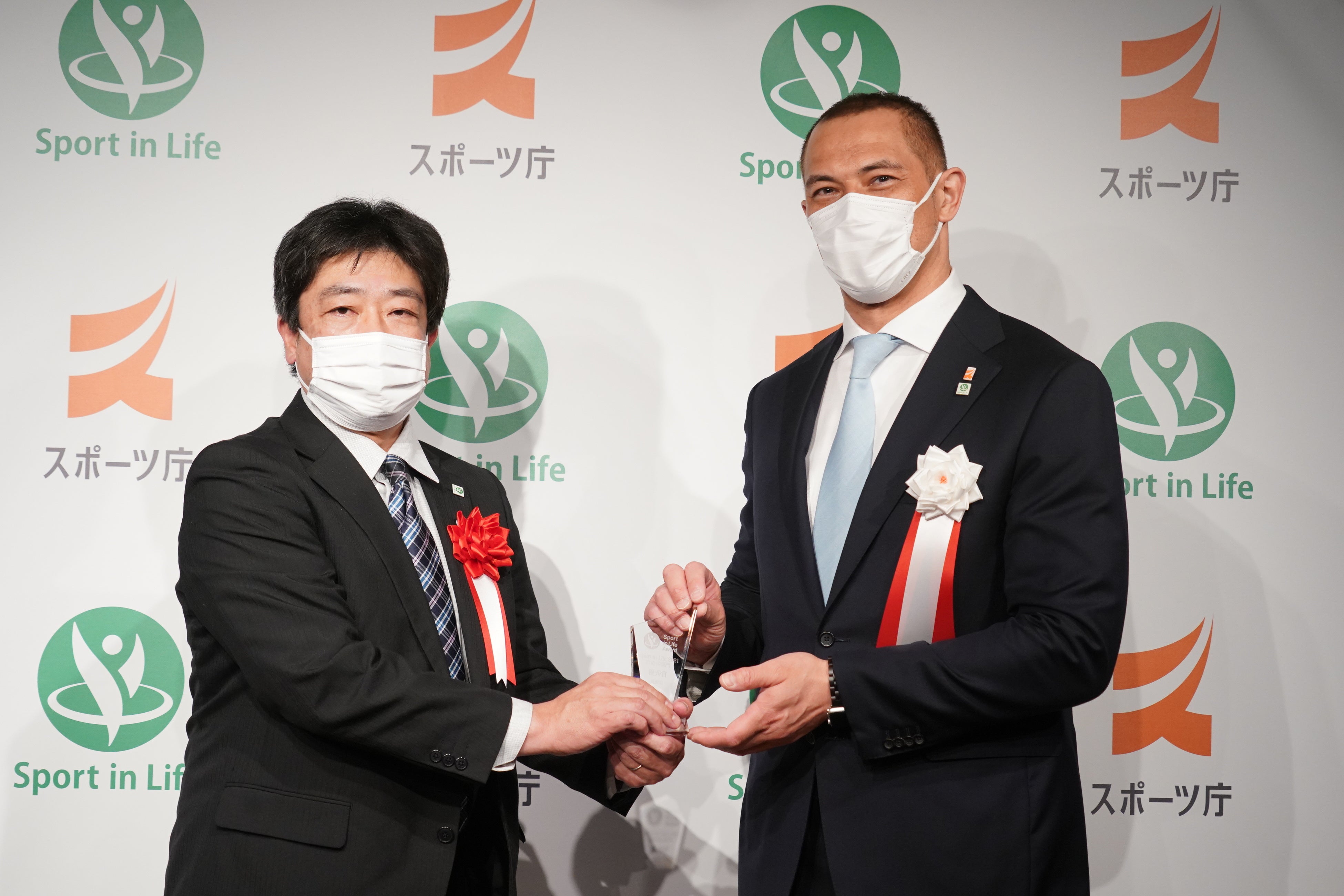 Sport in Life2021優秀賞を受賞した長野県