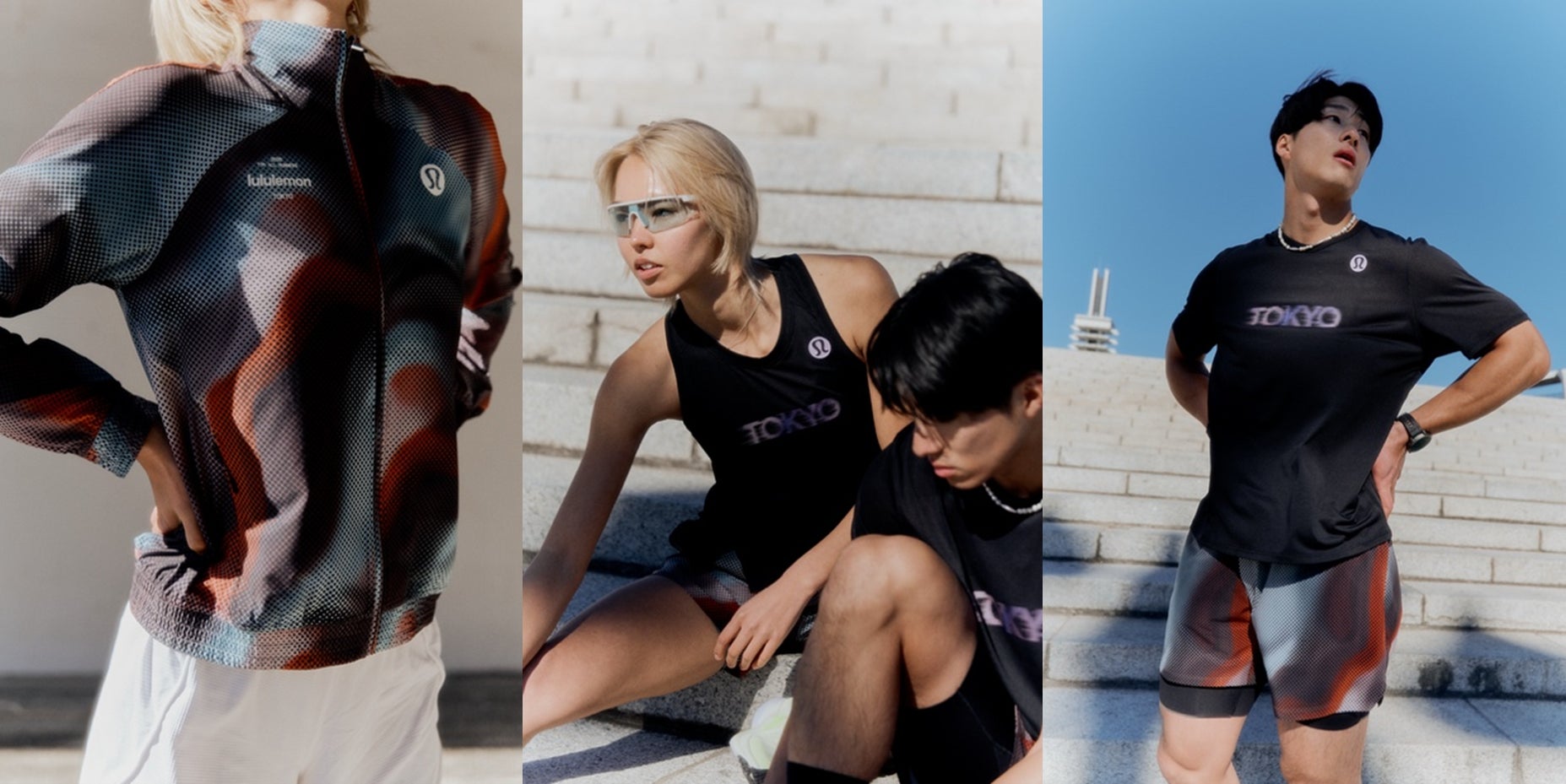 lululemon、東京をテーマにデザインした限定ランニングアパレル lululemon、東京をテーマにデザインした限定ランニングアパレル
