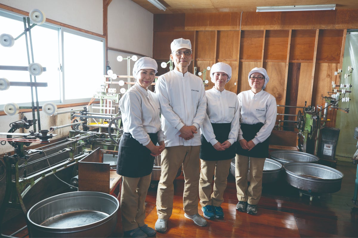 江戸時代から受け継がれる手延べの技術を未来へ。夏季限定「茅乃舎 江戸時代から受け継がれる手延べの技術を未来へ。夏季限定「茅乃舎